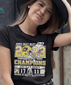 Army beat Navy 2023 Commander In chief’s Trophy Champions Army Black Knights Shirt