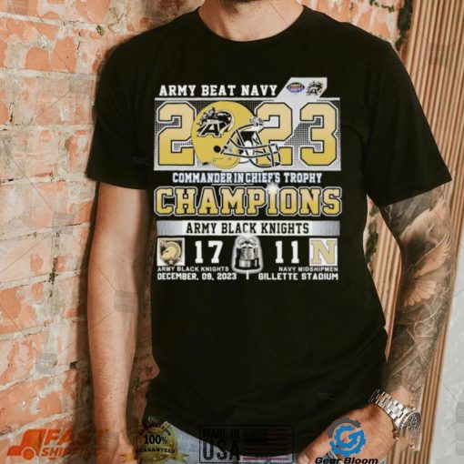 Army beat Navy 2023 Commander In chief’s Trophy Champions Army Black Knights Shirt