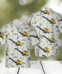 Asphalt Milling Machine Hawaiian Shirt Gift For Fans