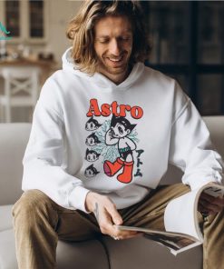 Astro Boy Heads Boyfriend Fit Girls T Shirt