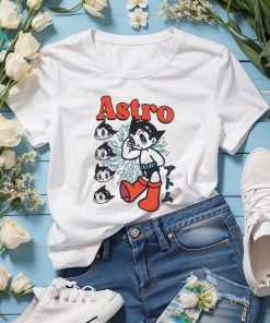 Astro Boy Heads Boyfriend Fit Girls T Shirt