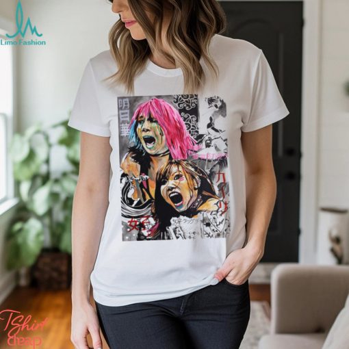 Asuka & Kairi Sane The Kabuki Warriors Rob Schamberger Superstar Shirt