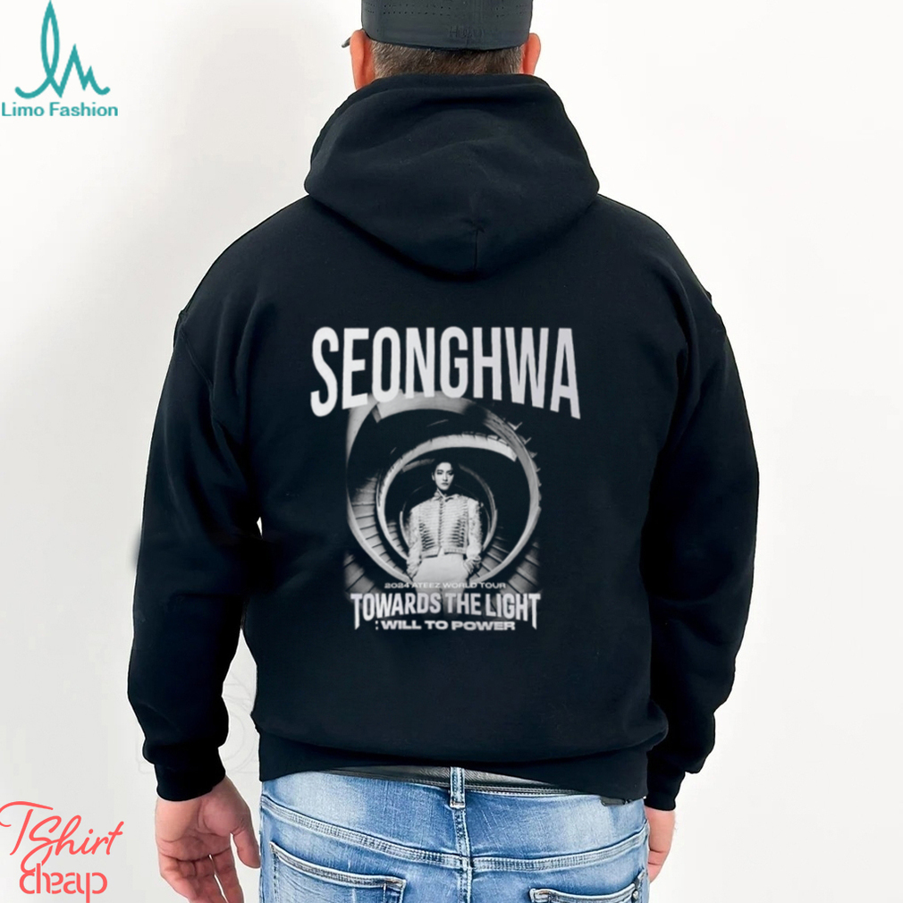 Ateez Seonghwa Shirt Towards The Light Will To Power Crazy Form Sweatshirt Unisex Ateez Seonghwa Shirt Towards The Light Will To Power Crazy Form Sweatshirt Unisex