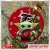 Grinch Face Ho Ho Ho Funny Christmas Ornament Xmas Decoration