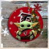 Atlanta Falcons Baby Yoda Ornament Christmas Tree Decorations NFL Gifts