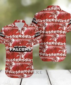 Atlanta Falcons Coconut Tree Pattern Hawaiian Shirt For Men Women