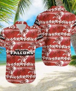 Atlanta Falcons Coconut Tree Pattern Hawaiian Shirt For Men Women