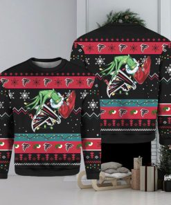 Atlanta Falcons Grnch Christmas Ugly Sweater