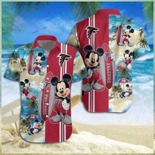 Atlanta Falcons Mickey Mouse Hawaiian Shirt