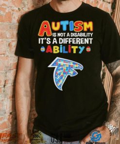 Atlanta Falcons NFL Autism Is Not A Disability 2024 Shirt