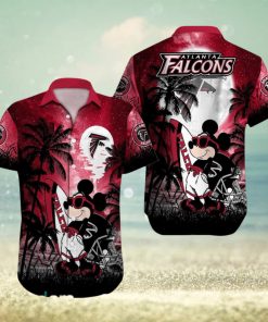 Atlanta Falcons NFL Team Logo Baby Yoda Hawaiian Shirt