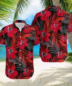 Atlanta Falcons New Design 3D Flower Hawaiian Shirt For Men Women