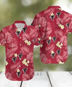 Atlanta Falcons New Style 3D Flower Hawaiian Shirt For Men Women