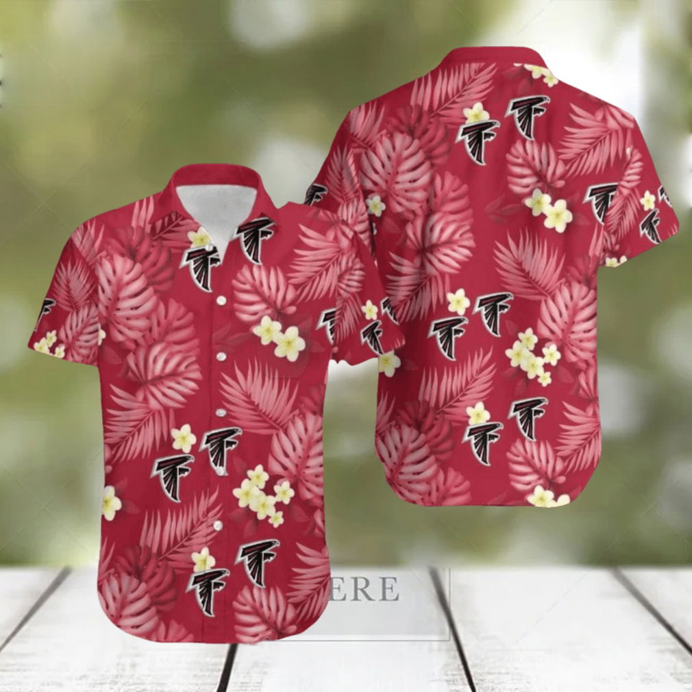 Atlanta Falcons New Style 3D Flower Hawaiian Shirt For Men Women Atlanta Falcons New Style 3D Flower Hawaiian Shirt For Men Women