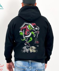 Atlanta Falcons Shop The Grinch Atlanta Falcons Stomp On NFL Teams Christmas T Shirt