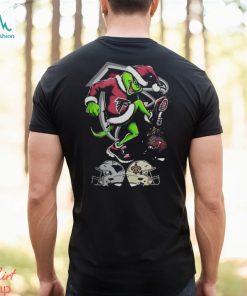 Atlanta Falcons Shop The Grinch Atlanta Falcons Stomp On NFL Teams Christmas T Shirt