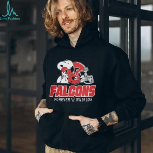 Atlanta Falcons Snoopy Forever Win Or Lose Shirt