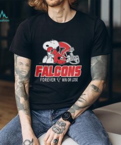 Atlanta Falcons Snoopy Forever Win Or Lose Shirt