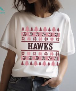Atlanta Hawks Holiday Christmas Tree T Shirt