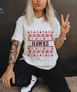 Atlanta Hawks Holiday Christmas Tree T Shirt