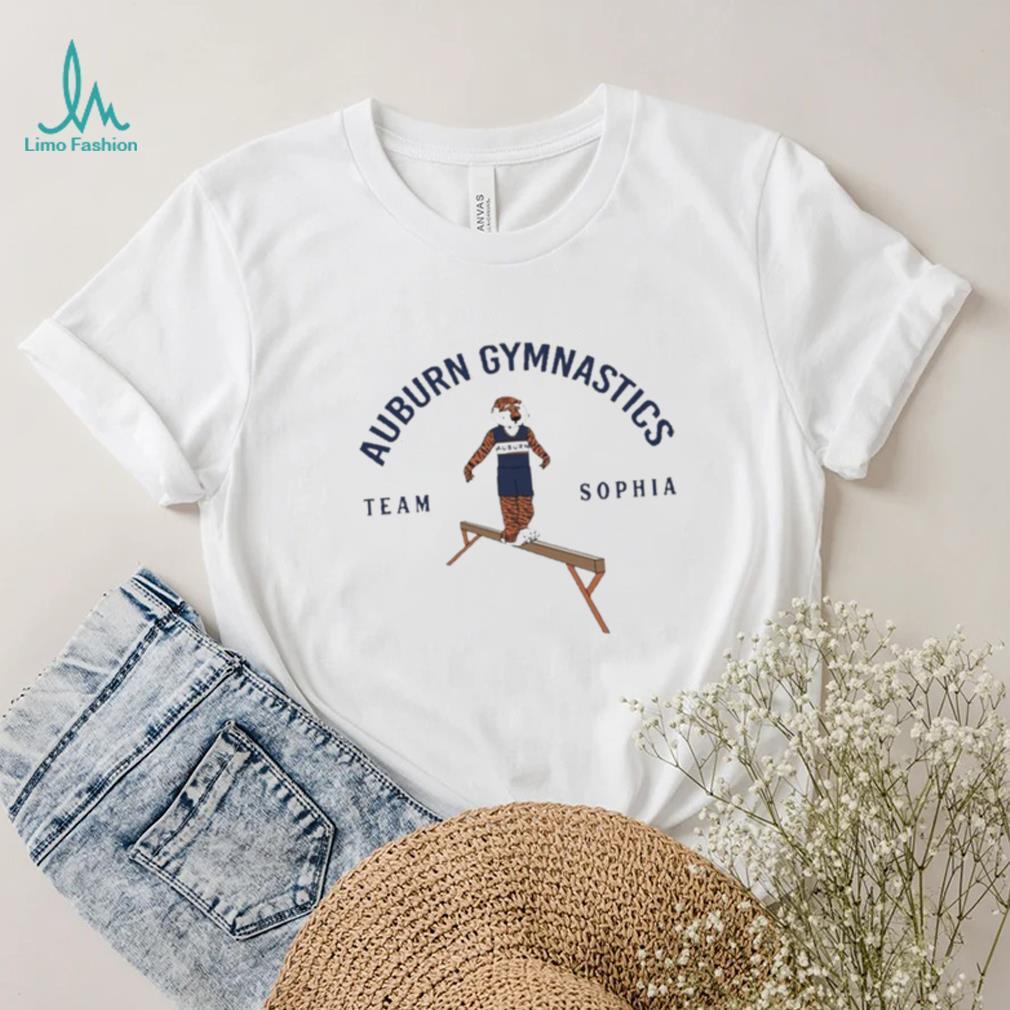 Auburn Gymnastics Team Sophia t shirt Auburn Gymnastics Team Sophia t shirt