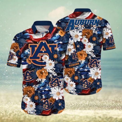 Auburn Tigers NCAA1 Hawaii Shirt Independence Day