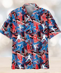 Ausie Football Rules Abstract Sporty Pattern Hawaiian Shirt