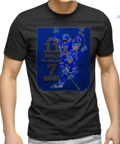 Auston Matthews 11 Goals in his last 7 games shirt