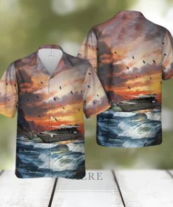 Australian Army 36 Water Tpt LCM8 Landing Craft AB1055 Northern Warrior Hawaiian Shirt Gift Beach Summer