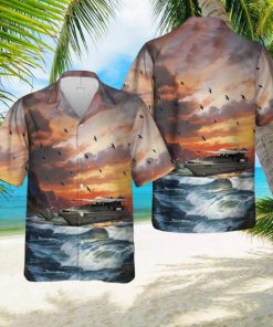 Australian Army 36 Water Tpt LCM8 Landing Craft AB1055 Northern Warrior Hawaiian Shirt Gift Beach Summer