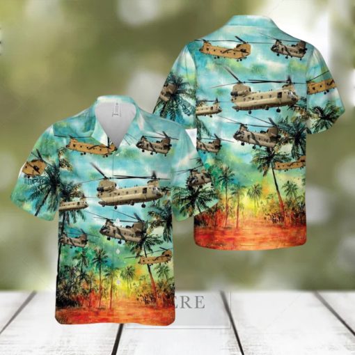 Australian Army Boeing CH 47F Chinook Hawaiian Shirt All Over Print Summer