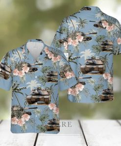 Australian Army M1A1 Abrams Main Battle Tank Hawaiian Shirt