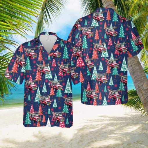 Australian Mini Moke Car Christmas Hawaiian Shirt Men And Women Gift Aloha Beach Holiday