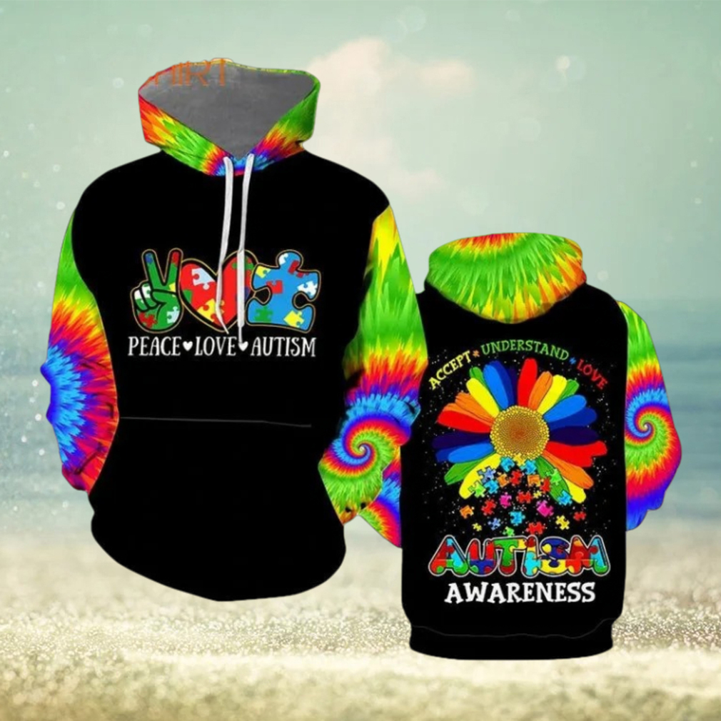Autism Awareness Choose Kindness Cool 3d All Over Print Hoodie Autism Awareness Choose Kindness Cool 3d All Over Print Hoodie