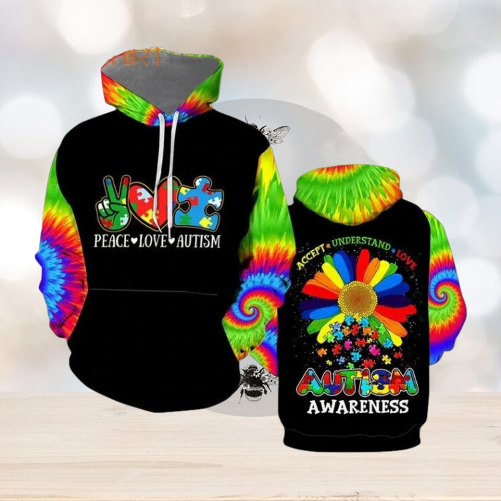 Autism Awareness Choose Kindness Cool 3d All Over Print Hoodie Autism Awareness Choose Kindness Cool 3d All Over Print Hoodie