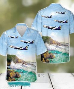 Avelo Airlines Boeing 737 7H4 Hawaiian Shirt