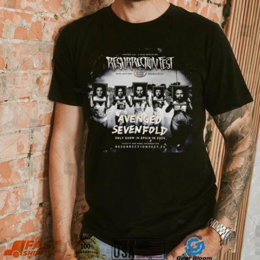 Avenged Sevenfold Only Show In Spain In 2024 For Resurrection Fest Estrella Galicia shirt