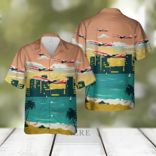 Avianca Colombia Boeing 747 124 Hawaiian Shirt