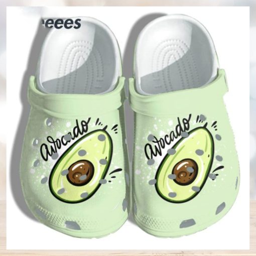 Avocado Cute Funny Clogs