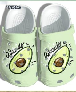 Avocado Cute Funny Clogs