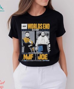 Awesome Aew worlds end 2023 matchup – mjf vs samoa joe shirt