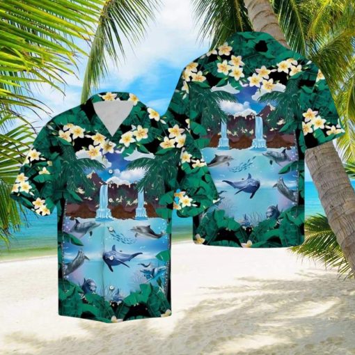 Awesome Dolphin Aloha Hawaiian Shirt Summer Gift