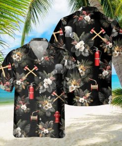 Awesome Firefighter AOP Pocket Hawaiian Shirt M030823HAWIN8AFIREZ6 hawaiian shirt