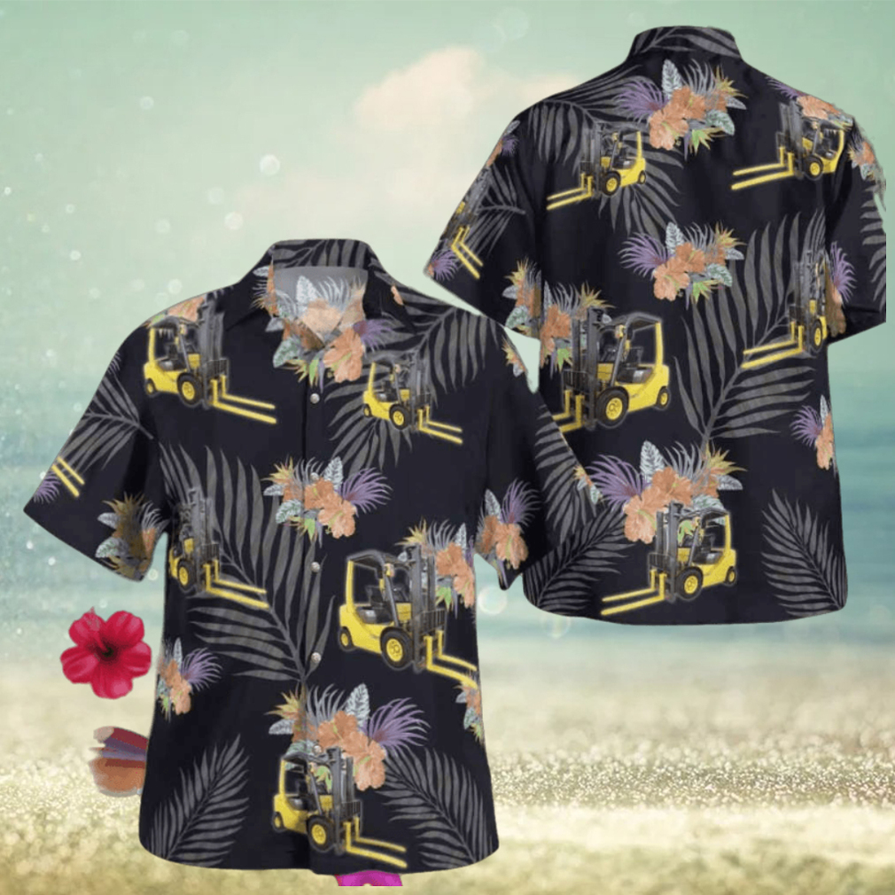 Awesome Forklift Operator AOP Hawaii Shirt Awesome Forklift Operator AOP Hawaii Shirt