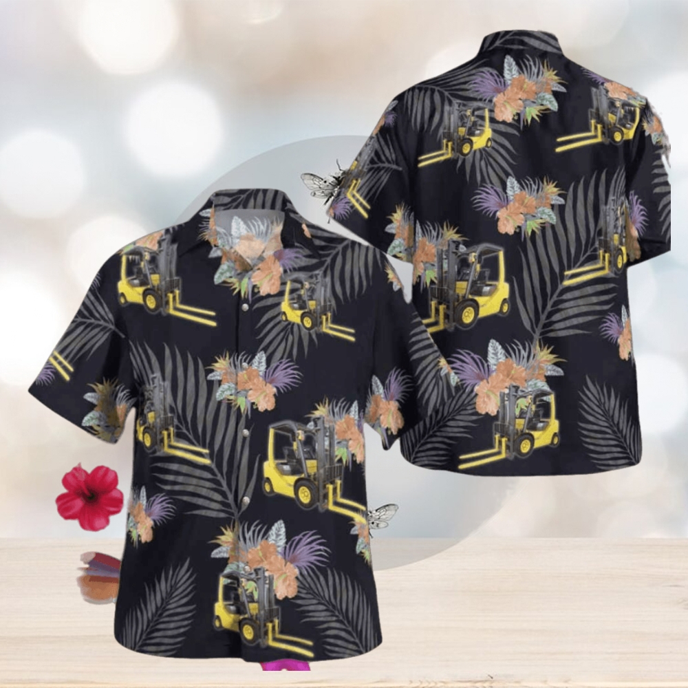 Awesome Forklift Operator AOP Hawaii Shirt Awesome Forklift Operator AOP Hawaii Shirt