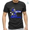 New York Giants Junk Food Scarlet Disney Mickey QB T Shirt
