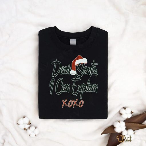 Awkward Styles Dear Santa I Can Explain XOXO Christmas Shirts