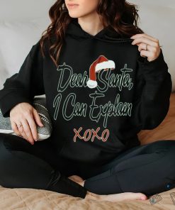 Awkward Styles Dear Santa I Can Explain XOXO Christmas Shirts
