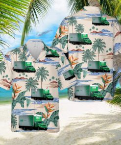 BAX Global International truck Hawaiian Shirt