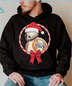 BB 8 Star Wars Rise of Skywalker Mad Engine Youth Candy Cane T Shirt